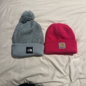 Toddler Girls Winter Hats: Carhartt & North Face